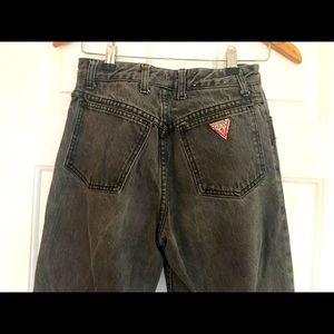 Vintage guess jeans- faded black